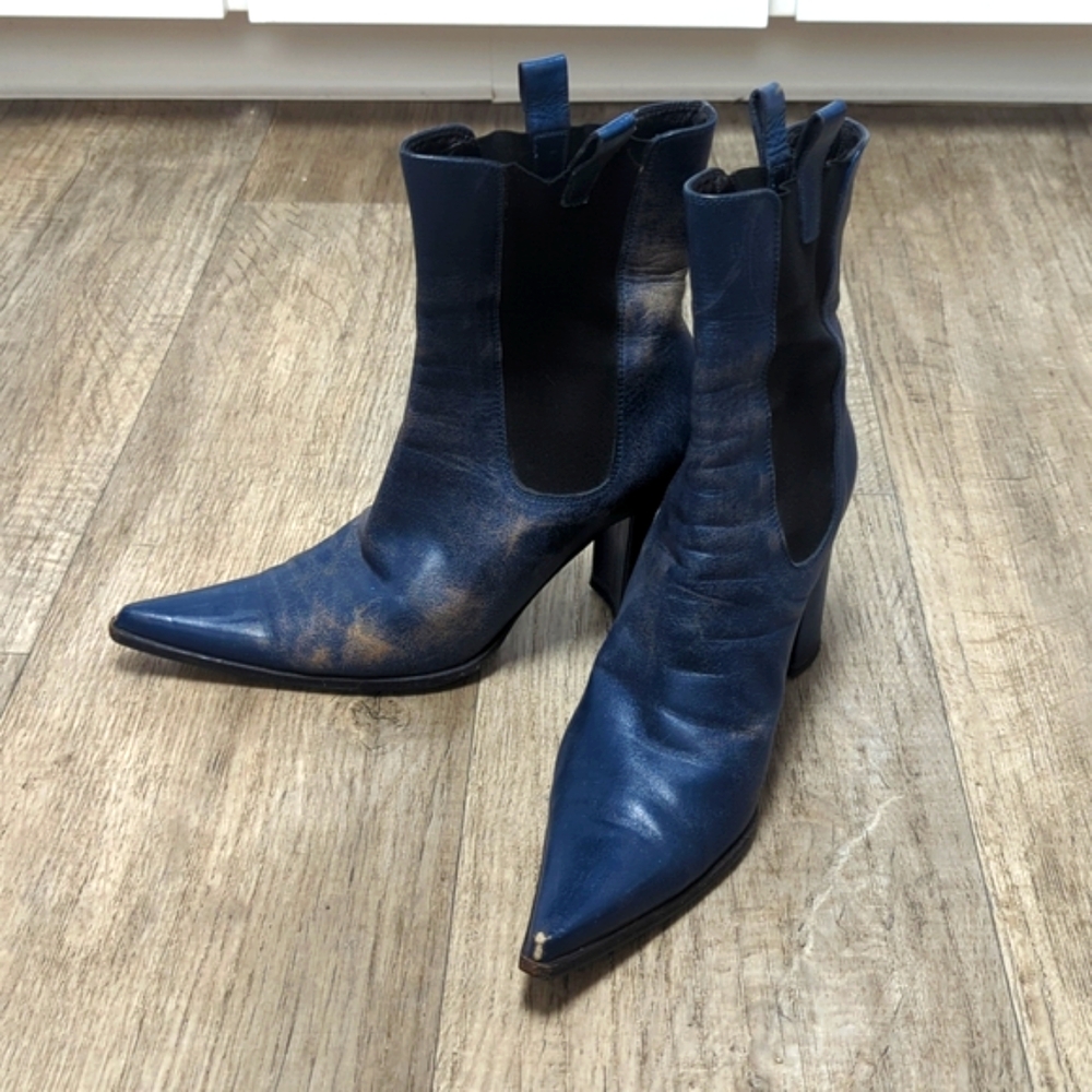 Vtg Jean Paul Gautier Western Style Boots